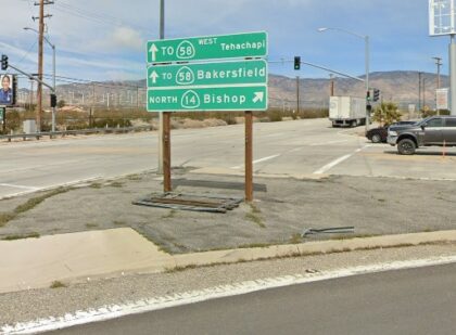 [09-14-2023] Pedestrian Struck by Vehicle in Mojave, Fire Reportedly Broke Out