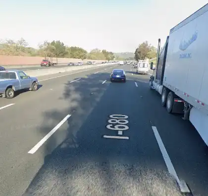 [09-24-2026] Contra Costa County, CA – One Injured in Rear-End Crash With Semi-Truck on I-680 in Alamo