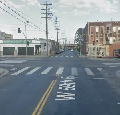 [10-22-2026] Los Angeles County, CA – Minivan Crashes Into Business After Two-Vehicle Collision in South LA